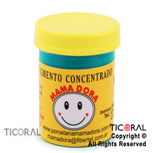 PIGMENTO CONCENTRADO P/PORCELANA FRIA ESMERALDA X 15GR X 1